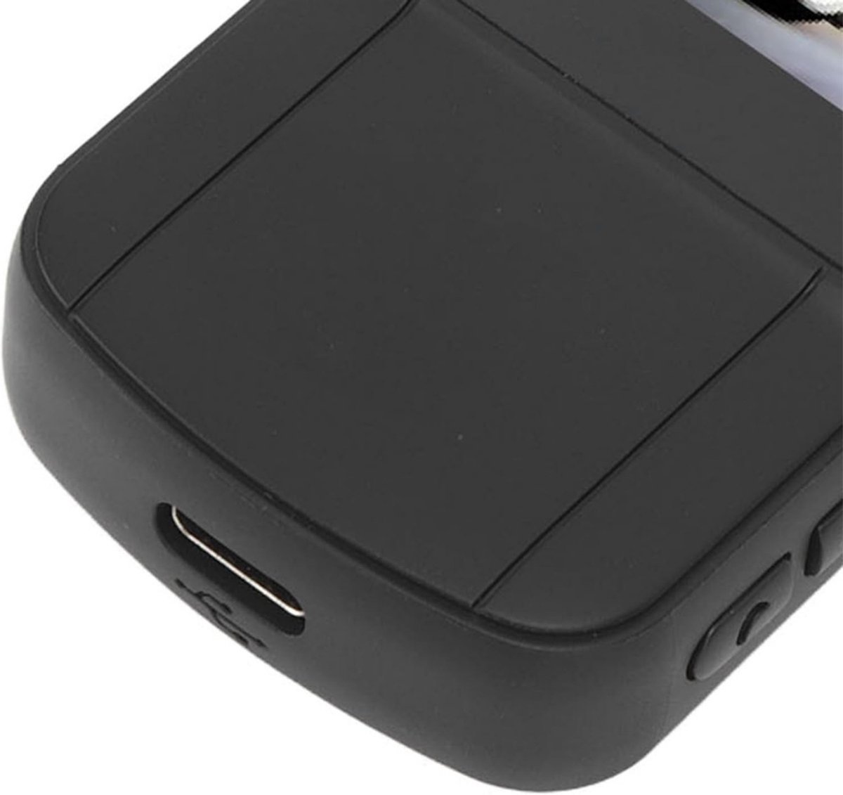 Bodycam Spy Camera 1080p Met Microfoon Zwart