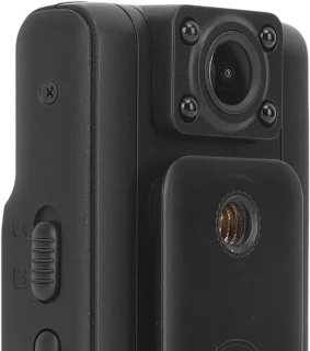 Bodycam Spy Camera 1080p Met Microfoon Zwart