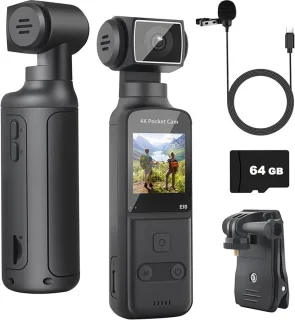 De Bodycam Vlogcamera - Actioncam in één oogopslag