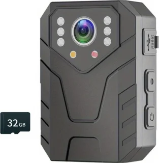 Bovista Bodycam Politie Chest Camera HD 32GB