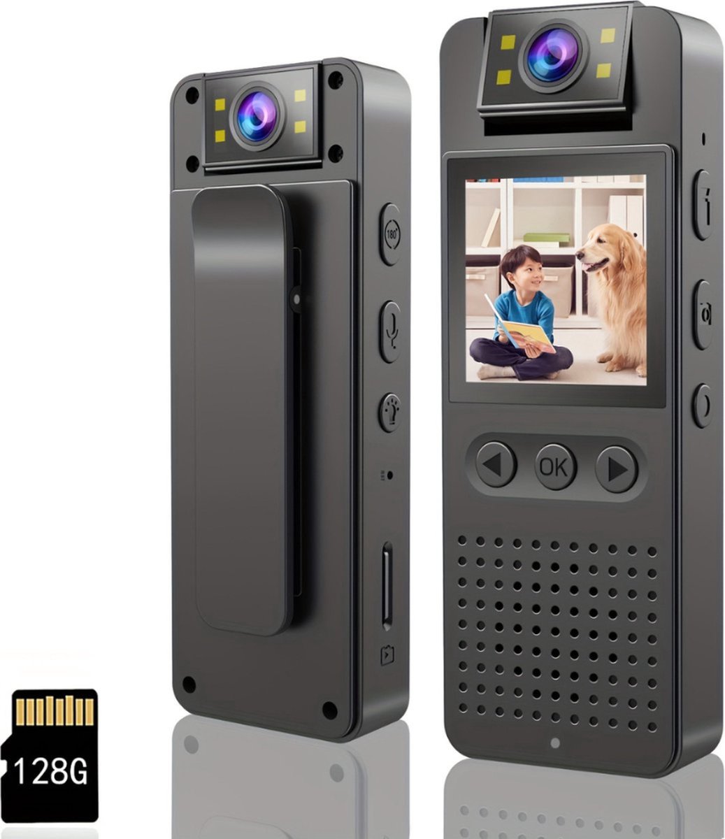 Bovista Bodycam Spy Camera 4K