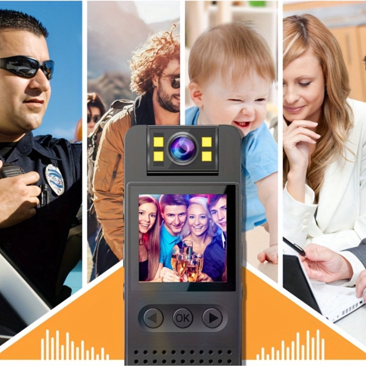 Bovista Bodycam Spy Camera 4K