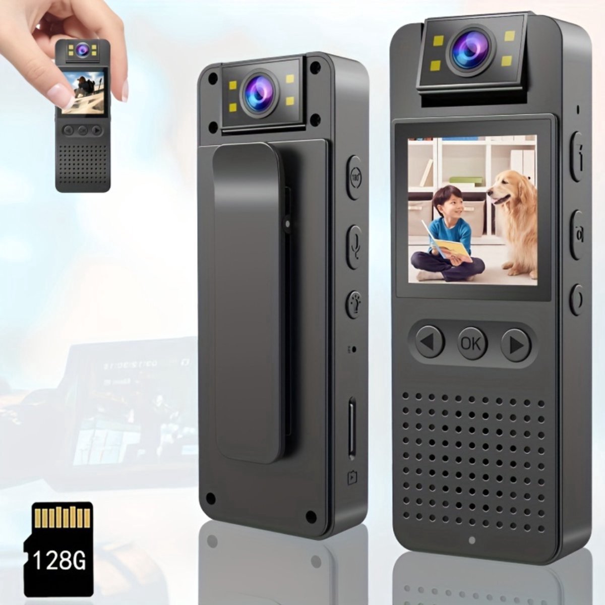 Bovista Bodycam Spy Camera 4K