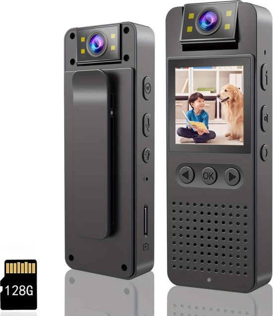 Bovista Bodycam Spy Camera 4K