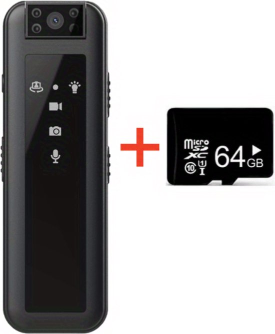 Bovista Chest Camera Bodycam HD 64GB
