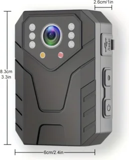 Bovista Spy Cam Bodycam Chest Camera HD