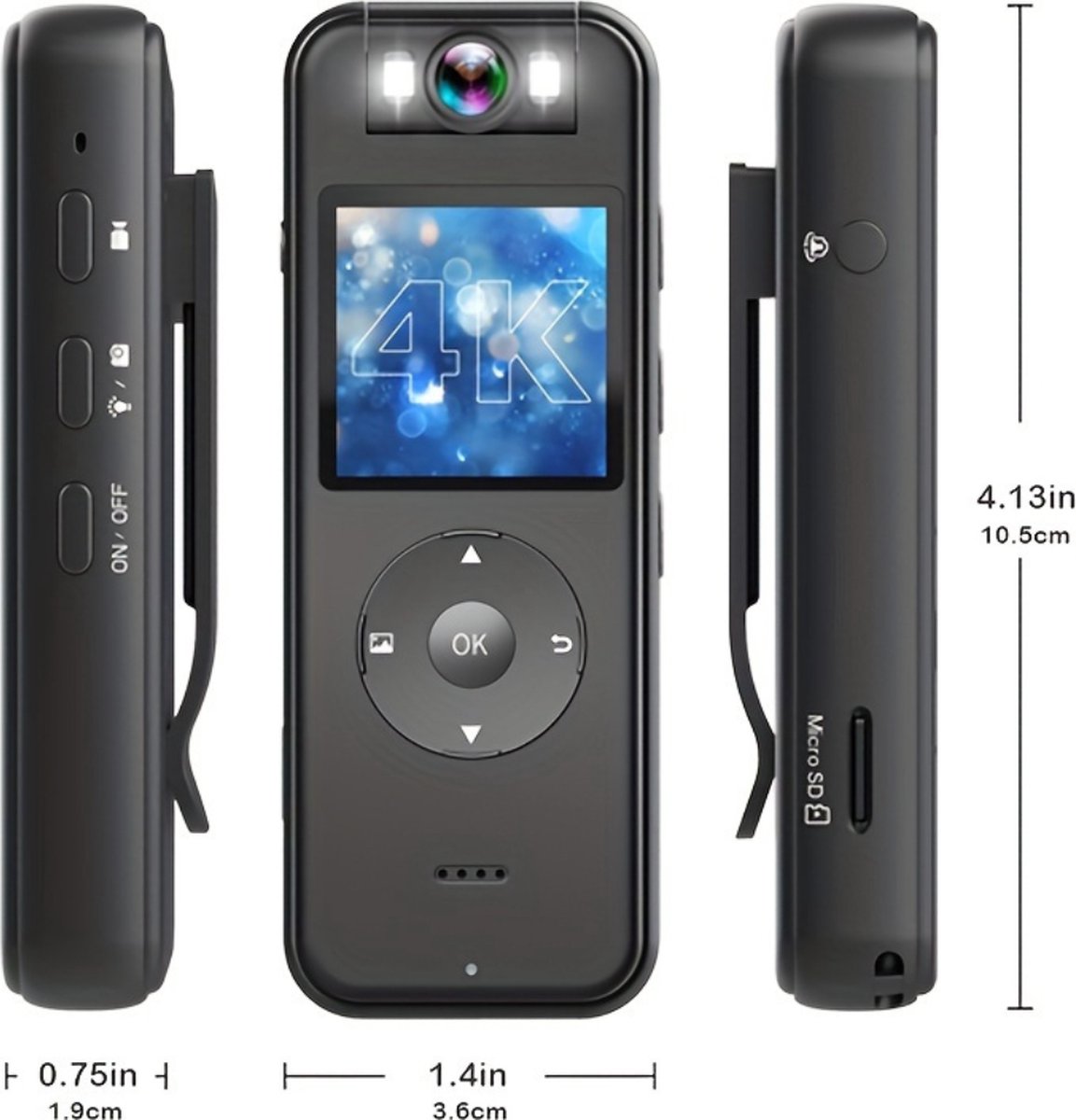 Bovista Spy Cam Bodycam HD 64GB