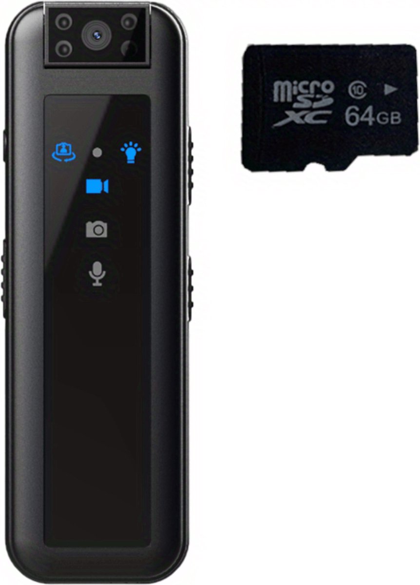 Bovista Spy Cam Bodycam HD 64GB