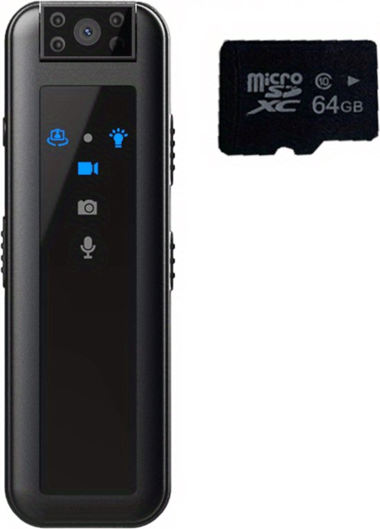 Bovista Spy Cam Bodycam HD 64GB