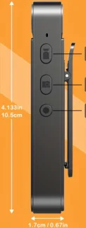 Bovista Spy Camera Bodycam 4K