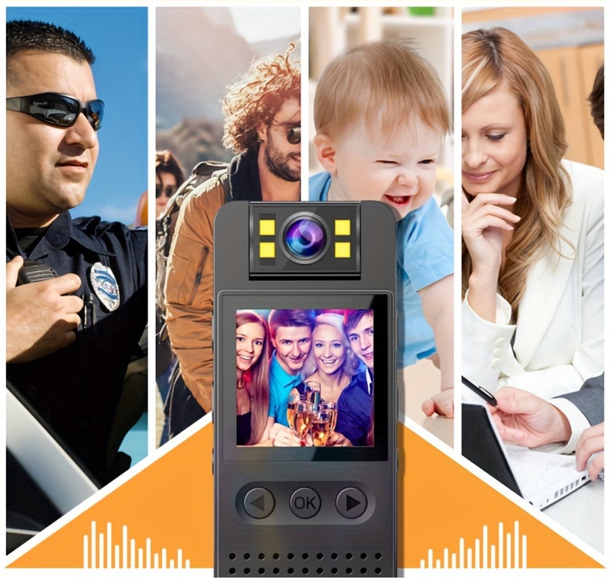 Bovista Spy Camera Bodycam 4K