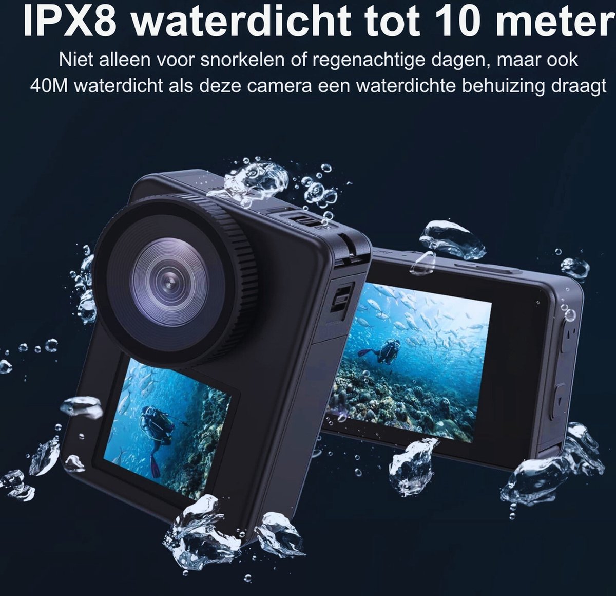 Brave 7 Action Cam 4K 30fps 20MP