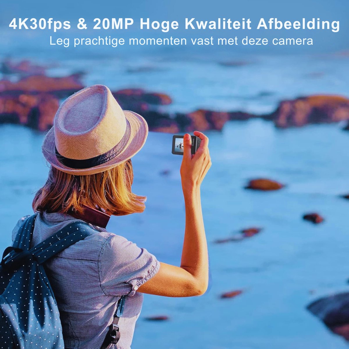 Brave 7 Action Cam 4K 30fps 20MP