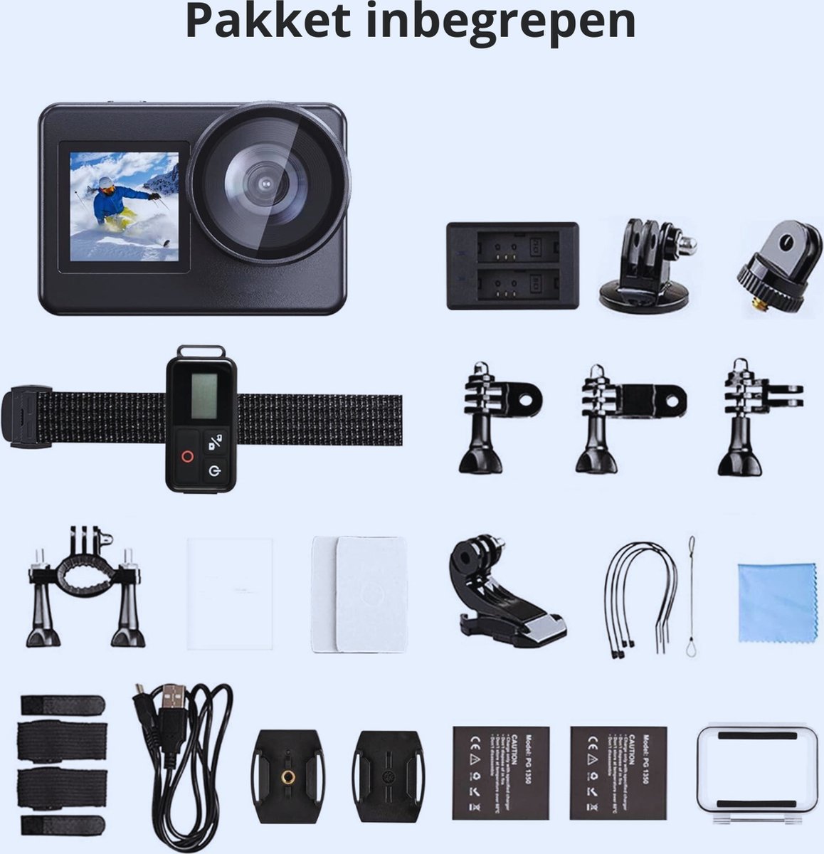 Brave 7 Action Cam 4K 30fps 20MP