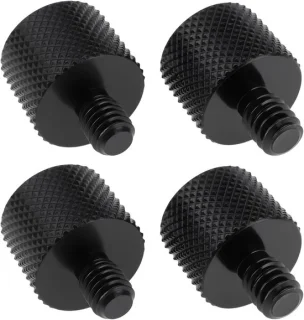 Camera 1/4" M6 statiefadapter - 4 stuks