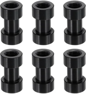 Camera-spindelschroefconverter 1/4 inch naar 3/8 inch - 6-pack statiefadapter - ServiceTopper