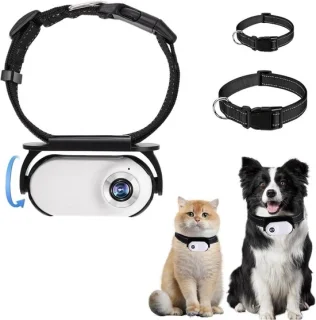 Camera voor huisdierenhalsband - sportcamera - 120°-groothoeklens