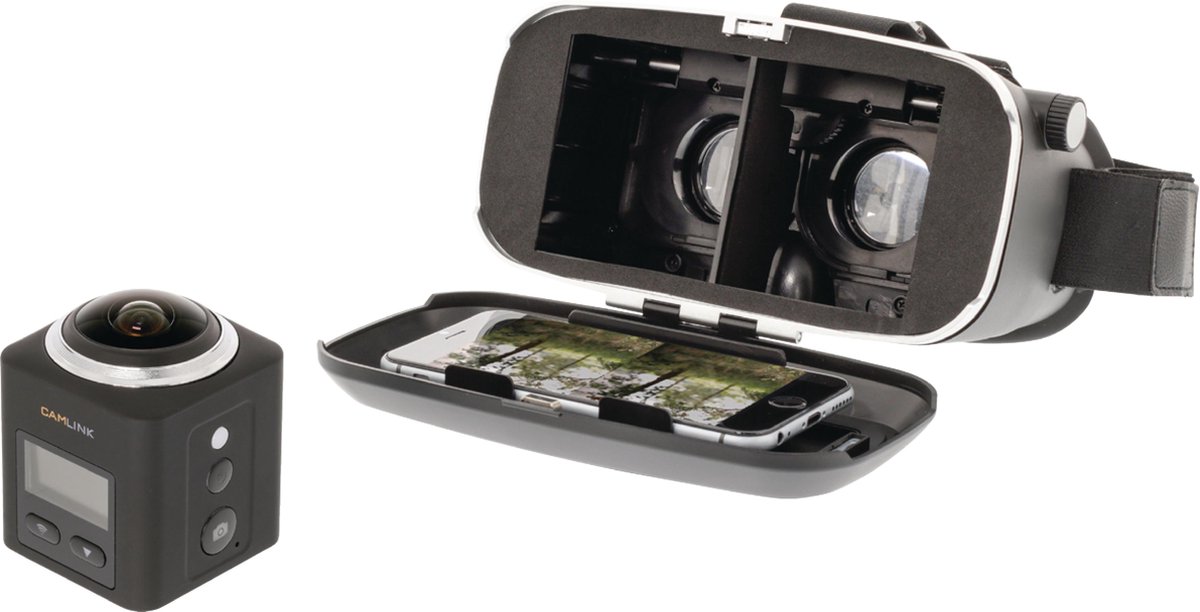 Camlink CL-AC360 Full HD Action Camera Zwart