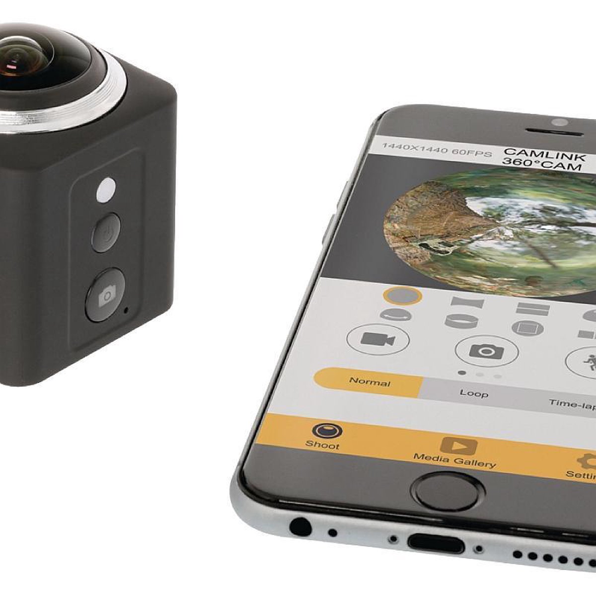 Camlink CL-AC360 Full HD Action Camera Zwart
