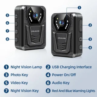 CAMMHD 4K Bodycamera