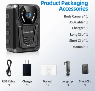 CAMMHD 4K Bodycamera