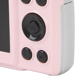 Compacte Vlogcamera 16MP 1080P Roze