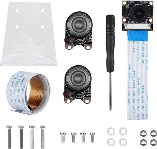 Contetn Camera Lens Night Vision Kit 5MP OV5647 verstelbare focus