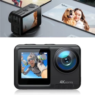 CRLYN actie camera - onderwater camera - zwart