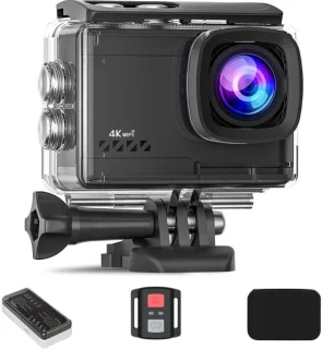CRLYN actie camera - onderwater camera - zwart