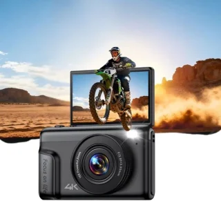 CRLYN vlogcamera voor beginners - videocamera voor kinderen