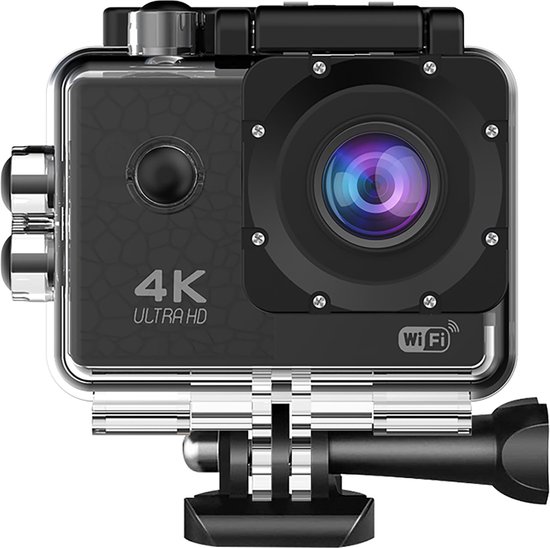 Veelzijdige budget-actioncam met 4K en diepe waterdichtheid