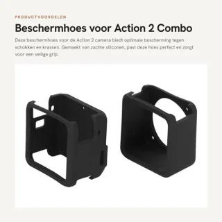 Dailygoods beschermhoes zacht siliconen voor Action 2