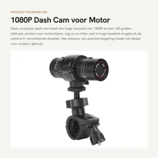 Dailygoods dashcam motorfiets