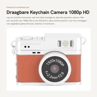 Dailygoods sleutelhanger camera 1080p HD