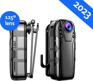 Deluqse Bodycam Actioncam 1080P FullHD 125º Lens