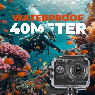 Denver ACK8064 Action Camera 4K 20MP WiFi
