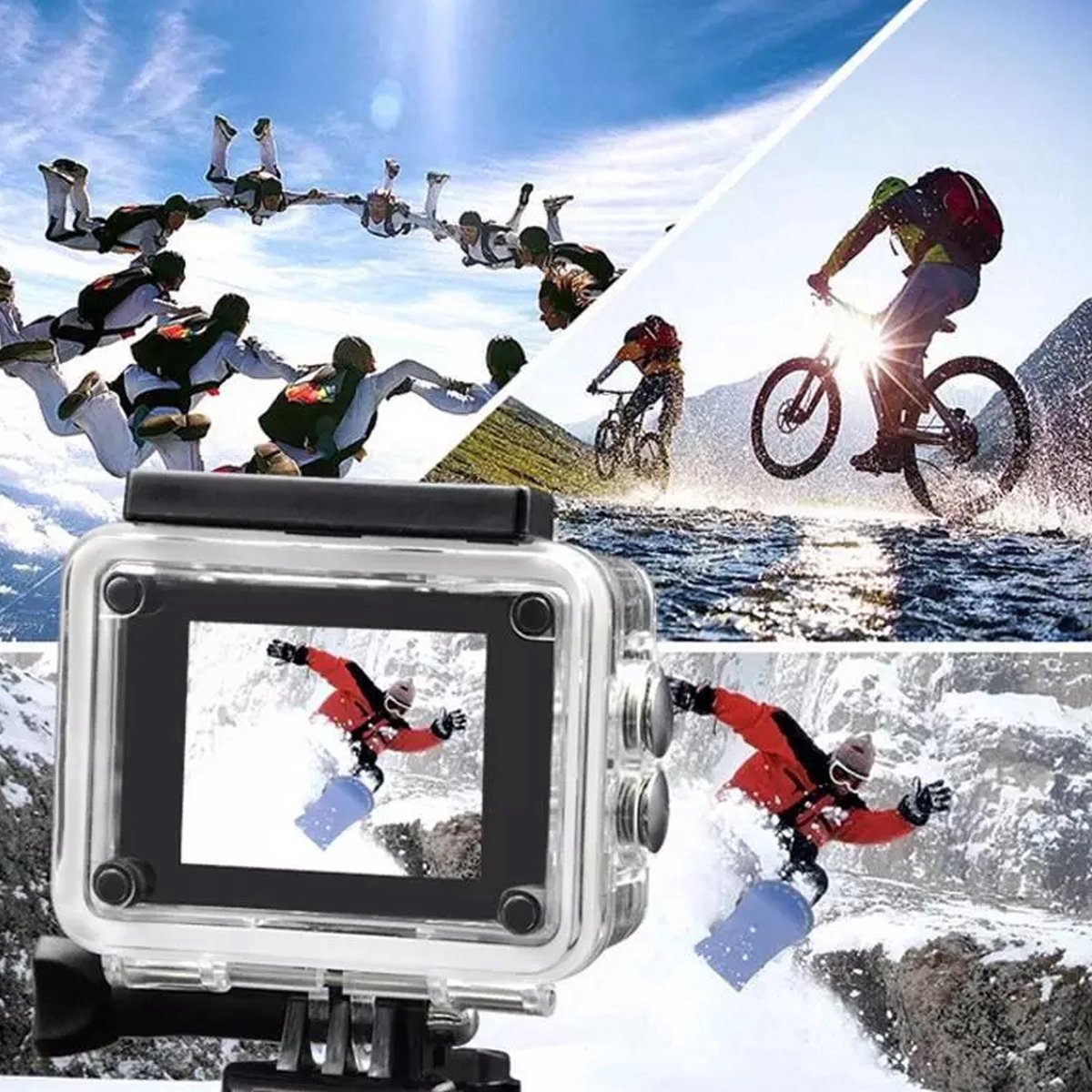Denver ACW5054 Full HD Action Camera 12MP WiFi 30M