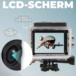 Denver ACW5054 Full HD Action Camera 12MP WiFi 30M