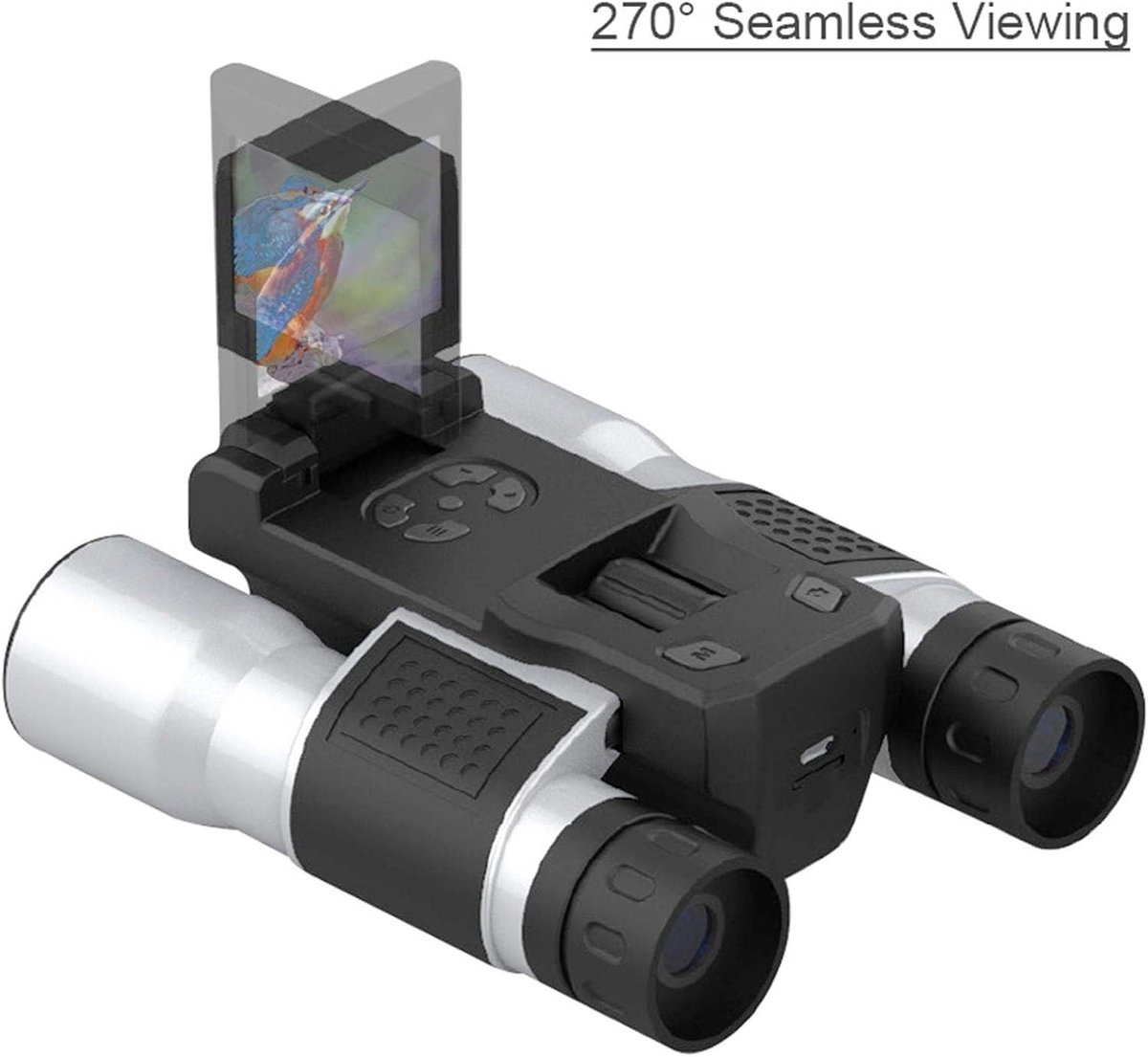Digital Binocular Camera 5MP 1080P HD Black