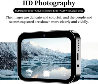 Digitale compactcamera - wit