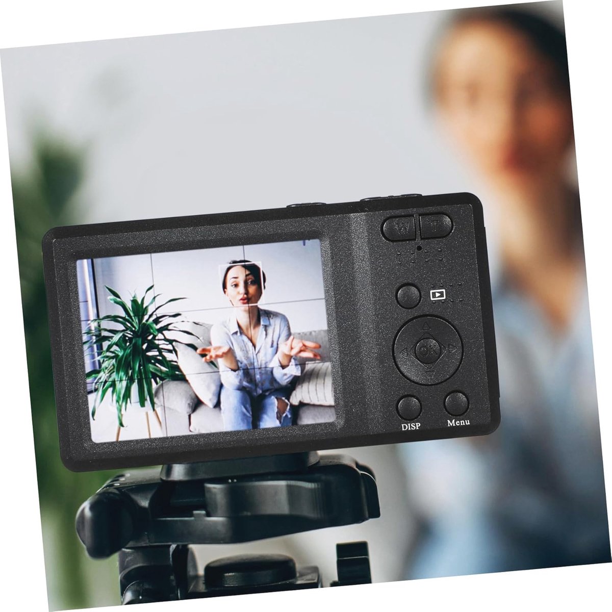 Digitale Videocamera Compact voor Vloggen