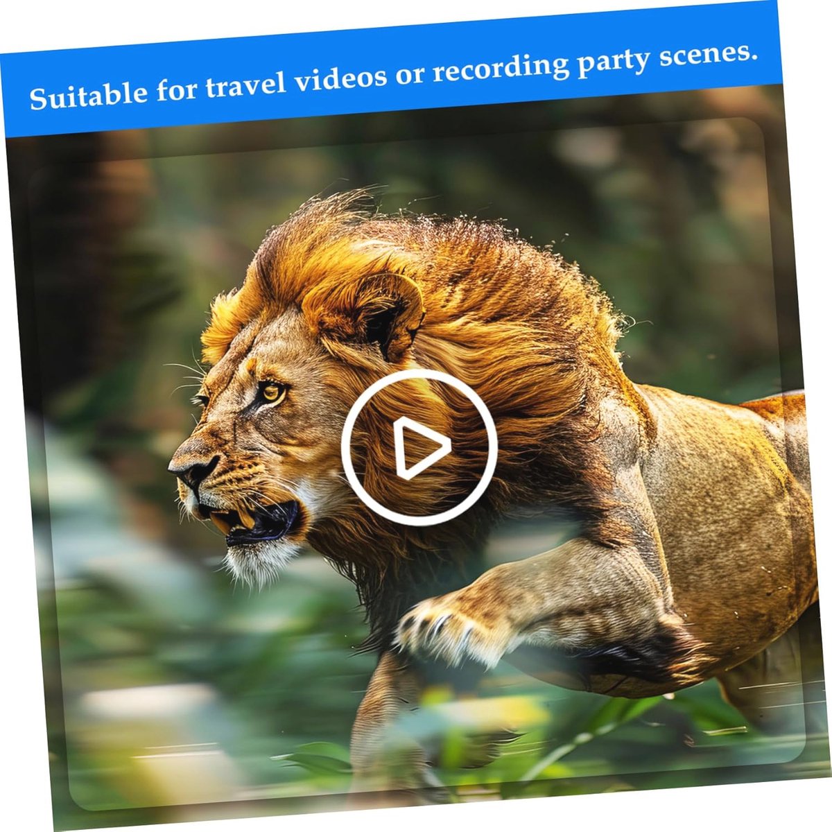 Digitale Videocamera Compact voor Vloggen
