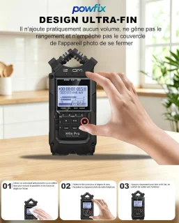 Displaybeschermfolie voor Zoom H4n Pro draagbare recorder