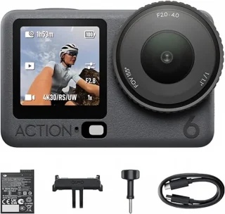 DJI Osmo Action 6 Standard Combo actiecamera