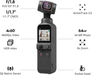 DJI Pocket 2 Creator Combo Actioncam