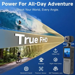 Wat vinden we goed aan de Draagbare Bodycamera (64GB)