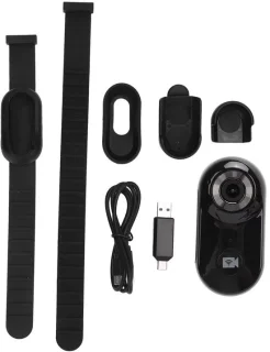 Draagbare mini bodycam (zwart)