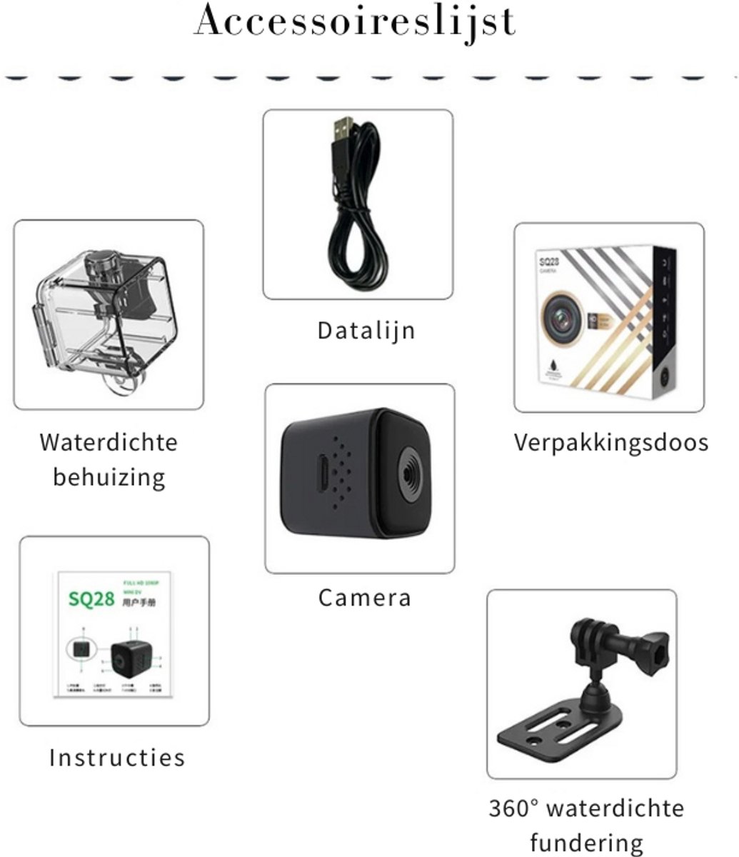 DrPhone ActionCore Action Camera 1080P Full HD