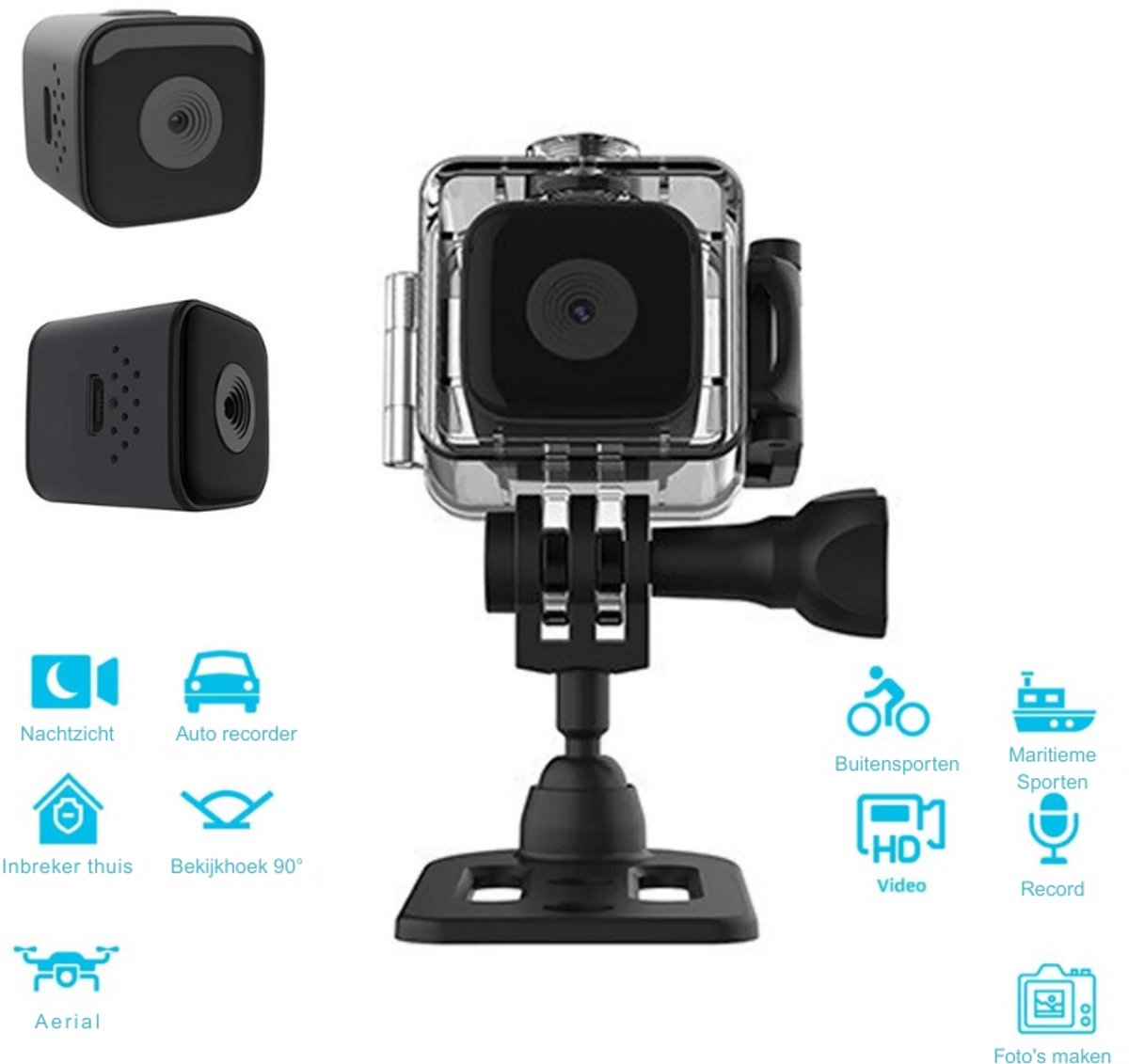 DrPhone ActionCore Action Camera 1080P Full HD