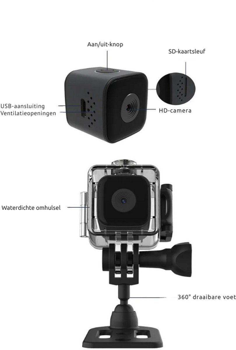 DrPhone ActionCore Action Camera 1080P Full HD